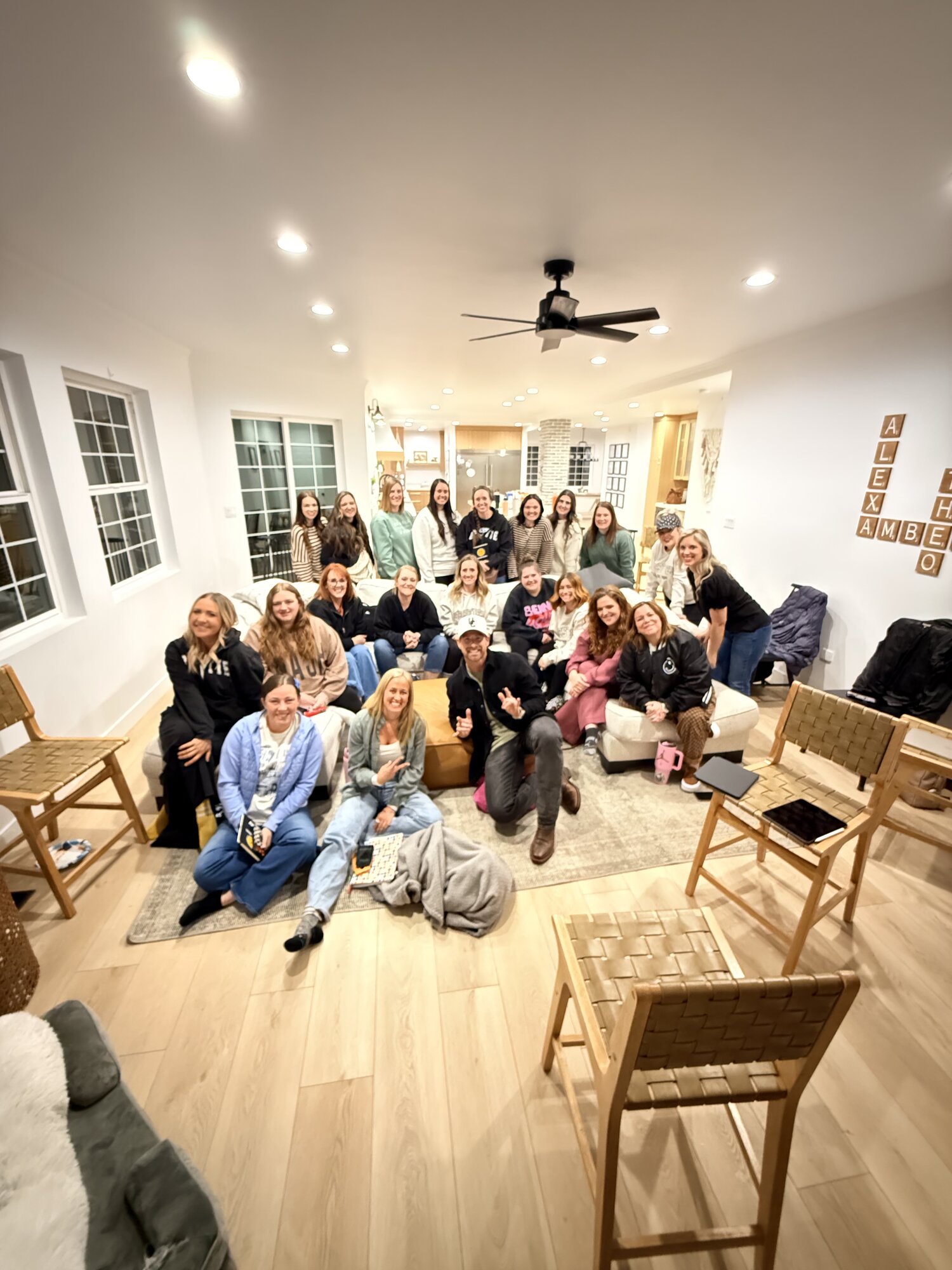 Bubba Page with the Fatherhood Movement Women's Group